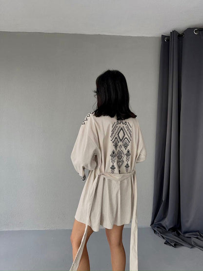 Stylish Linen Kimono